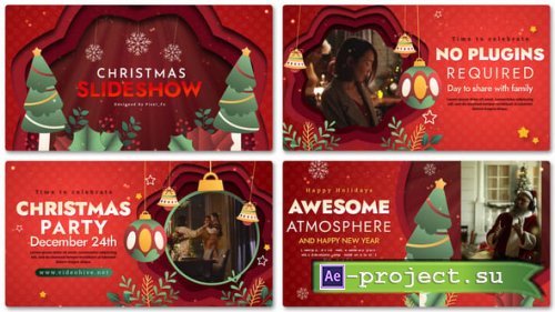 Videohive - Christmas Slideshow V2 - 55293514 - Project for After Effects