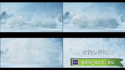 Videohive - Snow Blow | Frost Winter Blizzard Logo - 55113140 - Project for After Effects