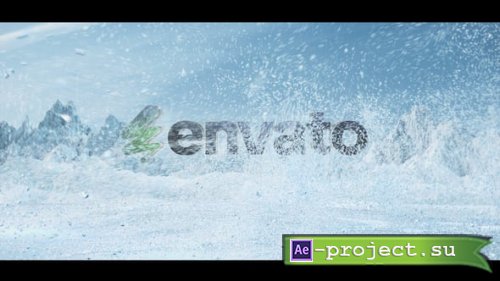 Videohive - Winter Frost Snowflakes Blizzard Opener - 54999937 - Project for After Effects