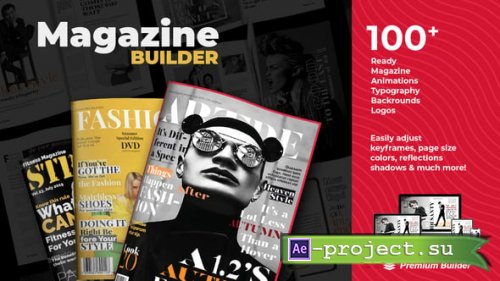 Videohive - Magazine Promo Builder - 24728016 - Project for After Effects