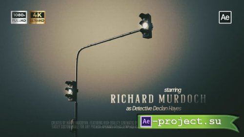 Videohive - Dark City Opening Titles - 55316977 - Project for After Effects