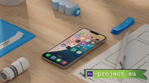 Videohive - App Promo Phone Mockup - 55320907 - Project for After Effects