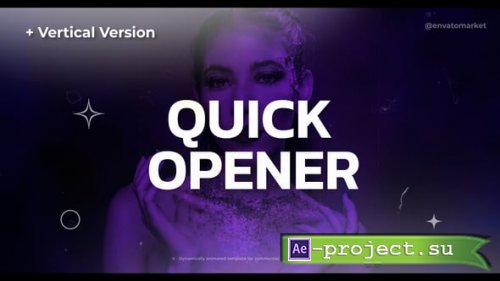 Videohive - Quick Opener - 55331859 - Project for After Effects