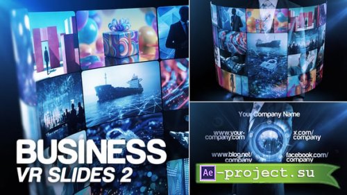 Videohive - Business VR Slides 2 - 55333389 - Project for After Effects