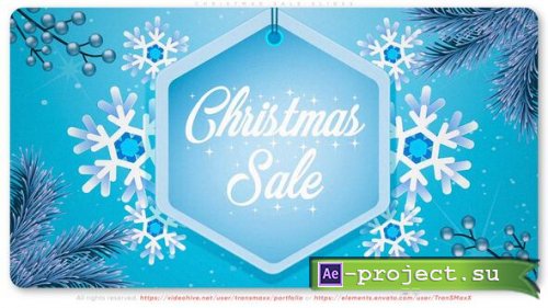 Videohive - Christmas Sale Slides - 55380050 - Project for After Effects