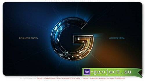 Videohive - Cinematic Metal Logo Reveal - 55361380 - Project for After Effects