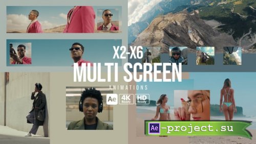 Videohive - Multi Screen Animations - 55336895 - Project for After Effects