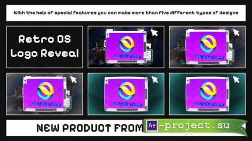 Videohive - Retro OS Logo Reveal - 50060193 - Project for After Effects