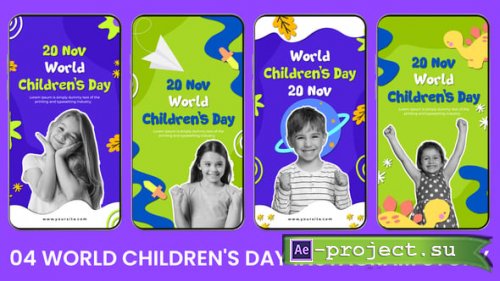 Videohive - World Childrens Day Instagram Story - 55094626 - Project for After Effects