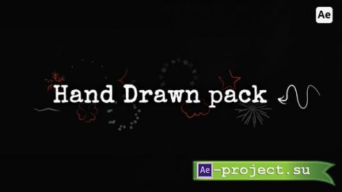 Videohive - Hand Drawn Doodle Pack | AE - 55337969 - Project for After Effects