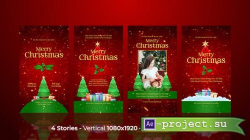 Videohive - Christmas Instagram Stories - 55352558 - Project for After Effects