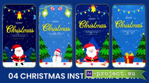 Videohive - Merry Christmas Christmas Instagram Story Design - 55359190 - Project for After Effects