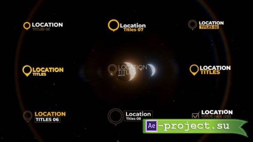 Videohive - Location Titles 3.0 | After Effects - 55353045 - Project for After Effects