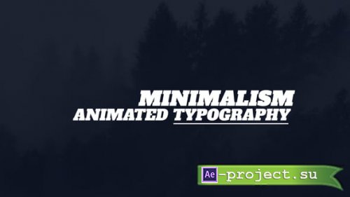 Videohive - Minimal Titles - 55373858 - Project for After Effects