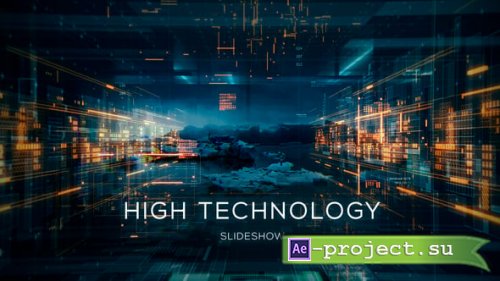 Videohive - High Technology Slideshow - 36336966 - Project for After Effects