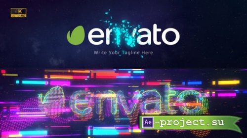 Videohive - Space Glitch Logo Reveal - 33831533 - Project for After Effects