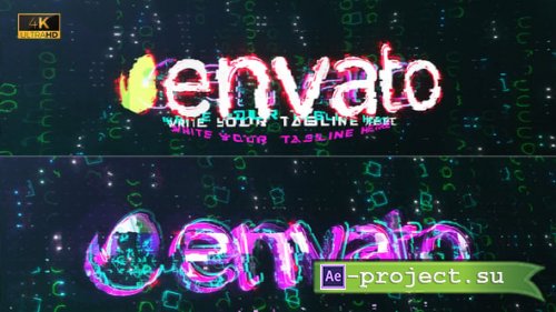 Videohive - Digital Glitch Logo Reveal - 35557437 - Project for After Effects