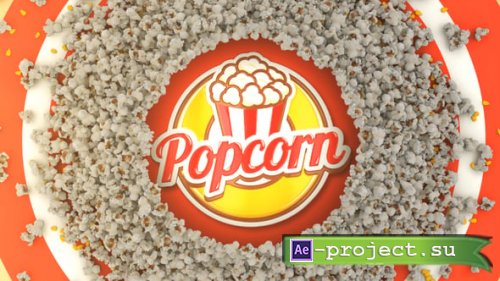 Videohive - Popcorn Logo Reveal - 37871121 - Project for After Effects