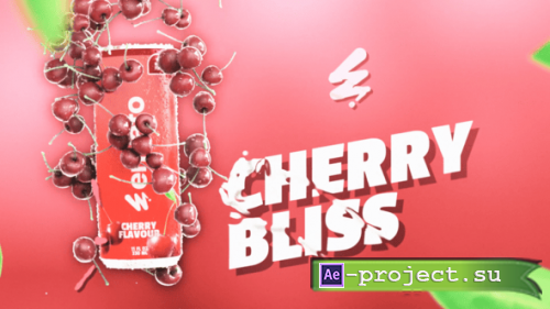 Videohive - Cherry Bliss Can Mockup - 55381323 - Project for After Effects