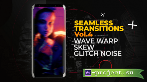 Videohive - Vertical Seamless Transitions Vol.4 | After Effects - 55394133 - Project for After Effects