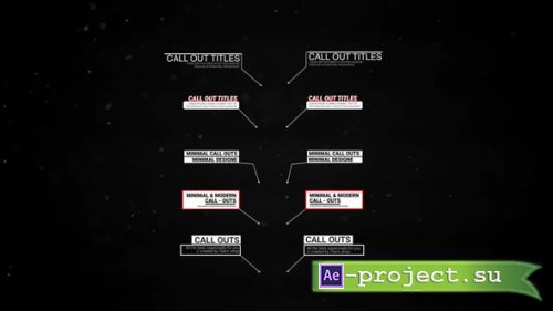 Videohive - RGB Call Outs | AE - 55411240 - Project for After Effects