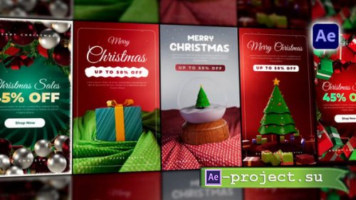 Videohive - Christmas Stories Pack - 55396203 - Project for After Effects