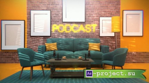 Videohive - Podcast Room Opener - 55412491 - Project for After Effects