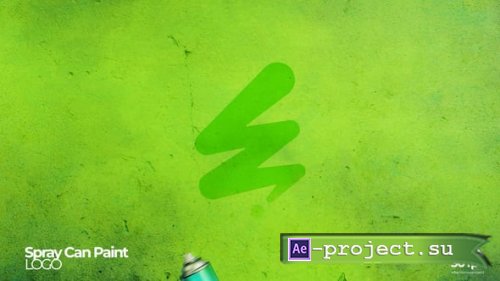 Videohive - Spray Can Paint Logo Reveal - 55421414 - Project for After Effects