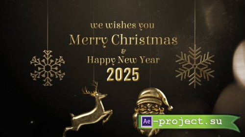 Videohive - Merry Christmas Wishes - 55415939 - Project for After Effects