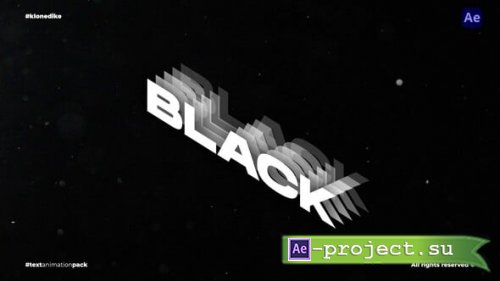 Videohive - Text Animation - 55423513 - Project for After Effects