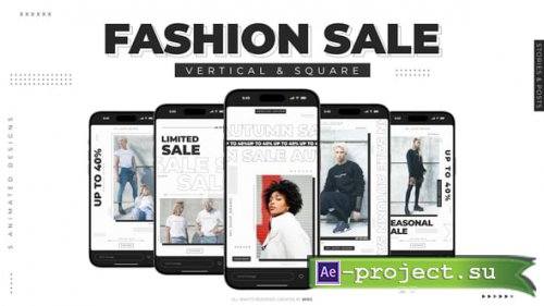 Videohive - Stories & Posts: Fashion Sale - 55241125 - Project for After Effects