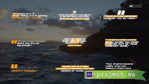 Videohive - Quotes Titles  AE - 55068409 - Project for After Effects