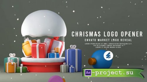 Videohive - Christmas Logo Reveal - 55433806 - Project for After Effects