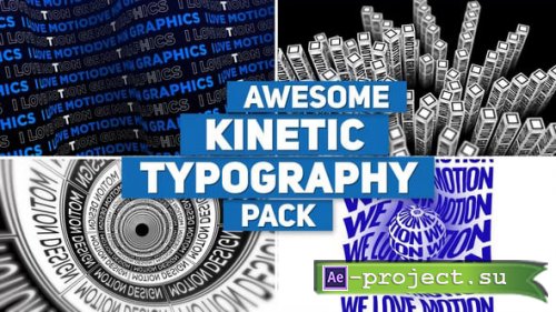 Videohive - Kinetic Typography V2 - 55435009 - Project for After Effects