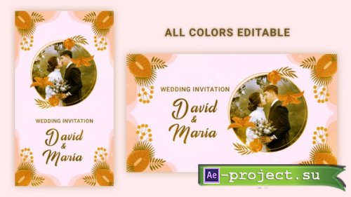 Videohive - Wedding Invitation - 54778462 - Project for After Effects