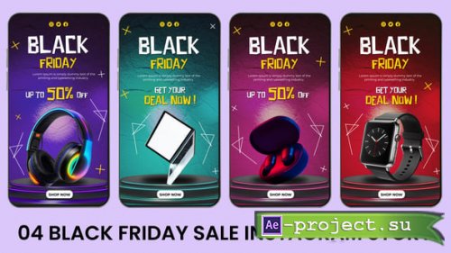 Videohive - Black Friday Sale Instagram Story - 55395871 - Project for After Effects