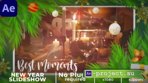 Videohive - Merry Christmas Slideshow - 55453400 - Project for After Effects