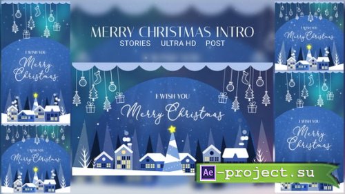 Videohive - Christmas Intro I Christmas Instagram Stories - 55447248 - Project for After Effects