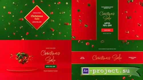 Videohive - Christmas Sale Pack - 55465778 - Project for After Effects