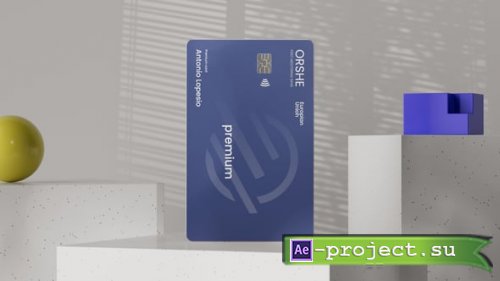 Videohive - Credit Card Mockup - 55470316 - Project for After Effects