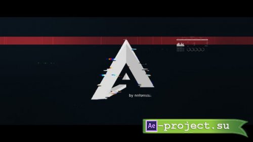 Videohive - Fast Glitch Logo V8 - 55423073 - Project for After Effects