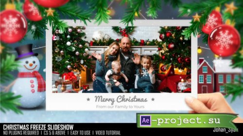 Videohive - Christmas Freeze Slideshow - 55451710 - Project for After Effects