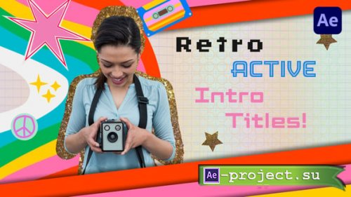 Videohive - Retro Active Title Intro - 55482293 - Project for After Effects