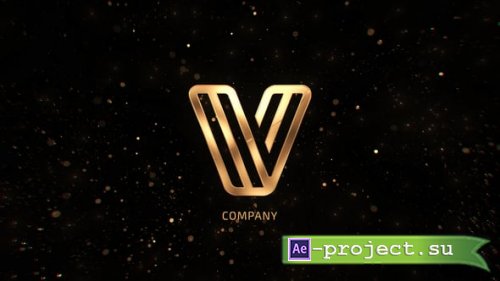 Videohive - Elegant Gold Logo - 55489323 - Project for After Effects