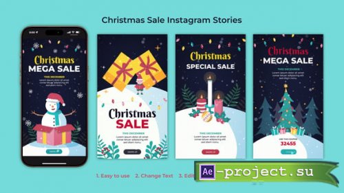 Videohive - Christmas Sale Instagram Story - 55489324 - Project for After Effects