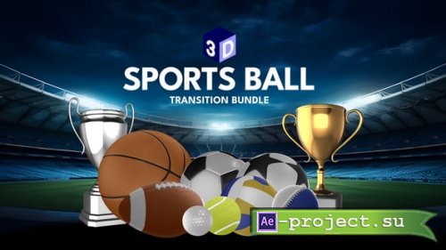 Videohive - Sports Ball Transitions - 55492490 - Project for After Effects