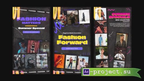 Videohive - Fashion Film Strip Story - 55499868 - Project for After Effects