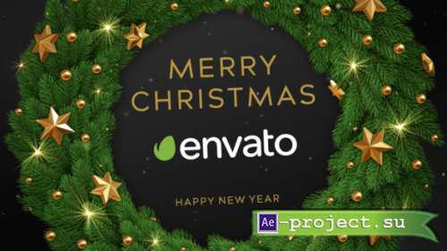 Videohive - Christmas Wreath - 42256113 - Project for After Effects