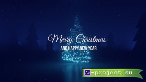 Videohive - Sparkling Christmas Tree - 25262126 - Project for After Effects