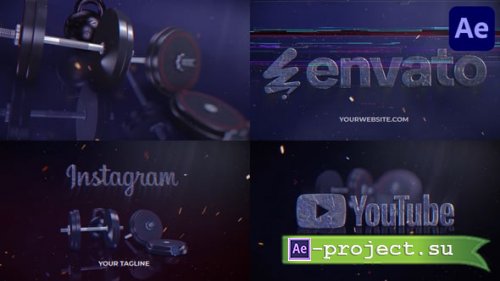 Videohive - Gym Logo 3 in 1 for After Effects - 55508320 - Project for After Effects